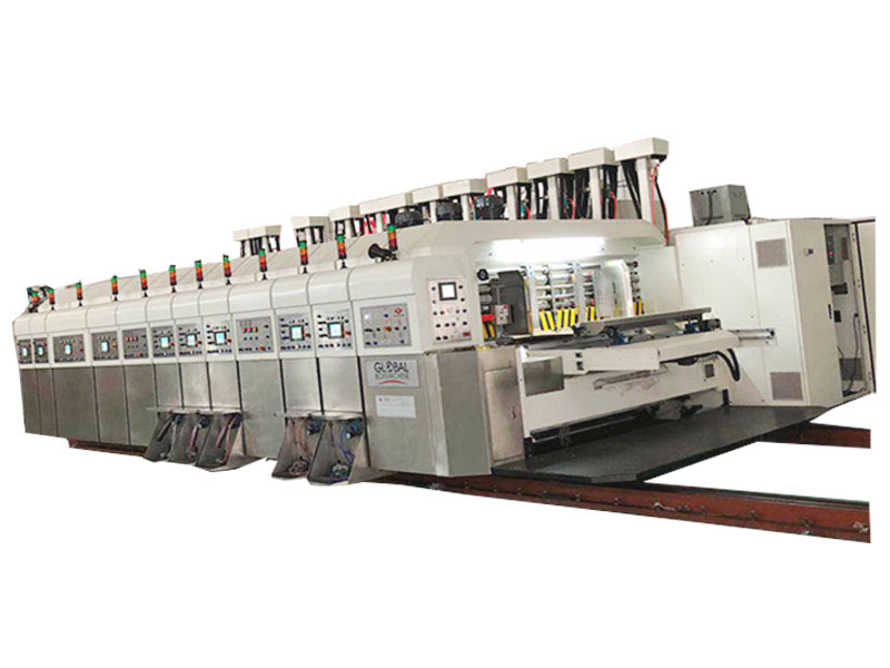 China Auto Flexo Printing Slotting Die Cutting Machine 