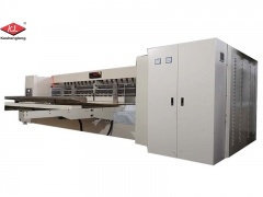 4 색 flexo 프린터 슬로터 다이 커터 기계