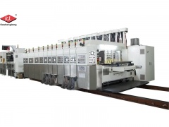 4 색 flexo 프린터 슬로터 인라인