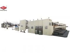 플렉소 인쇄기 인라인 폴더 및 접착기