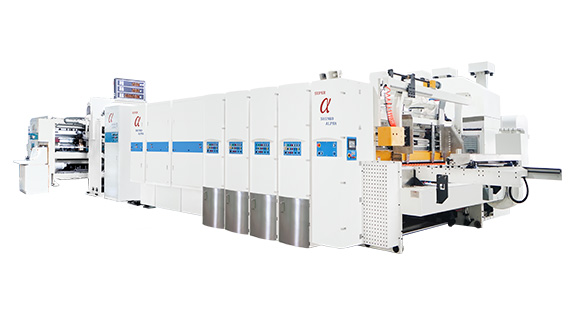Shinko Super Alpha Full Servo Flexo Folder Gluer (Movable Type)